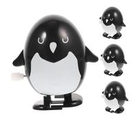 Kisangel 4Pcs for Party Favors Funny Clockwork Walking with Cartoon Design Mechanical Playthings for Boys and Xmas Gifts