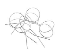 Kisangel 4pcs Golf Ball Retriever Clamp Holder Lightweight Stainless Steel Golf Ball Grabber Tool for Park Course Multifunctional Usage