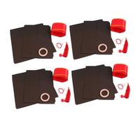 Kisangel 4PCS Graduation Hat DIY Craft Kit for Handmade Paper Material for Creative Projects Fun Graduation Present Promotes Imagination and Development