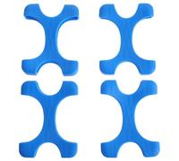 Kisangel 4pcs Hard Disk Case: Silicone Sleeve Protector, Portable 2.5 Inch Hard Drive Cover for Computer SSD HDD, Shockproof Enclosure Accessory