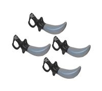 Kisangel 4PCS Inflatable Pirate Sword Balloons Realistic Pirate Props for Safe Stage Performances Halloween Party Decorations