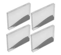 Kisangel 4pcs Iron Powder Magnetic Filings Kit for Electromagnetism Education Clear Magnetic Field Visualization Science Experiment Supplies for School Physics Labs