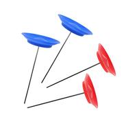 Kisangel 4pcs Juggling Turntable Outdoor Learn to Juggle Kit Circus Party Supplies Juggling Stick Game Sticks for Spinning Plate Plastic