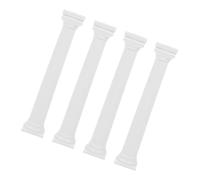 Kisangel 4Pcs Large Roman Pillar Cake Supports for Multi-Layer Cakes Vintage Style Column Stands for Wedding and Party Decorations