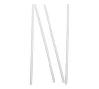 Kisangel 4pcs Miniature Dollhouse Trims: White Skirting Board Baseboard Edgings for DIY Handcrafts, Architectural Details, Model Making, Home Decoration