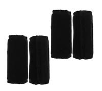Kisangel 4pcs Non-slip Polyester Walker Hand Grips Cover for Elderly and Users with Limited Mobility, Soft Padded Crutch and Wheelchair Handle Cushion, Effortless Cleaning, for Nursing