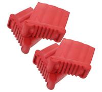 Kisangel 4pcs Non-Slip Rubber Ladder Foot Covers Thickened Folding Ladder Feet Protectors Anti-Skid Accessories for Safety and Floor Protection