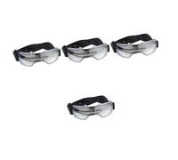 Kisangel 4pcs Pet Goggle Dog Medium Size Windproof Sunglasses Protection for Small Dogs Cool Accessories