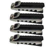 Kisangel 4pcs Portable Guitar Capo Clip for Acoustic Classical and Ukulele Professional Tone Clamp with Tiger Mouth Grip Compact Design for Easy Carry and String Protection