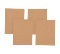 Kisangel 4pcs Pottery Board Clay Sculpting Building Mold Base for Diy Projects Creative Interactive Assembly Stable Foundation for Miniature Models