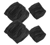 Kisangel 4pcs Stroller Wheel Protectors for Pushchair Wheels Waterproof Polyester Covers 27x13cm Enhanced Mobility Dustproof Sleeves on Travel and Muddy Days