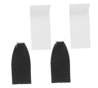 Kisangel 4pcs Violin Bow Tips Replacement for Violinists Durable Fittings for Enhanced Performance Violin Bow Accessories for Smooth Techniques for Amateurs and Professionals