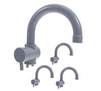 Kisangel 4pcs Water Sink Faucets Plastic Kitchen Accessories Realistic Pretend Play Sink Taps for Role Playing Home Parties Outdoor Activities