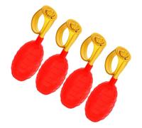 Kisangel 4pcs Water Spray Ring Squirt Water Party Favor for Festive Celebrations Unique Prank Plaything Encouraging Social Fun
