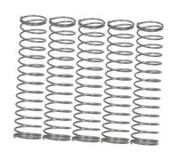Kisangel 5 Pcs Silver Trumpet Button Springs Replacement with Elasticity Valve Accessories for B Trumpet Compact Design Easy to Install and Carry