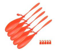 Kisangel 5 Sets Plastic Propeller Upgrade Kit for Model Aircraft Projects Robust Balanced Design for Stable Flight Easy to Use Replacement Parts for Helicopter and Airplane Models for
