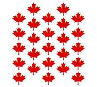 Kisangel 50pcs 50pcs Maple Leaf Brooch Pin Zinc Alloy Portable and Versatile Accessory with Elegant Design for Jackets Hats and Bags