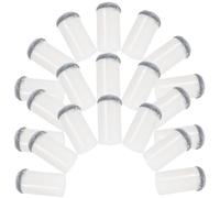 Kisangel 50pcs Billiard Cue Tips Replacement Kit for 13mm Rod Head, Cowhide Material Long-term Use and Splitting Prevention, Suitable for Pool Games and Billiard Enthusiasts