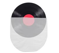 Kisangel 50pcs Clear CD Protector Sleeves Thickened Bags Compatible with Cds Inner Bags for Scratch Resistance and Storage for Data Protection