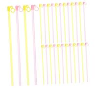 Kisangel 50pcs Lantern Making Sticks Bulk with Rounded Corners Smooth Edges DIY Paper Lantern Holding Poles for Adults Festival Craft Materials Pink Yellow