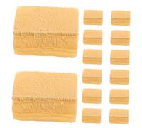 Kisangel 50pcs Mini Hay Bales for DIY Craft and Dollhouse Decor Safe Miniature Artificial Straws for Halloween Autumn Harvest and Farm Micro Landscapes Childsafe Material