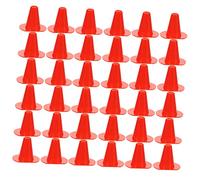Kisangel 50pcs Red Cone Escape Door for Beehive Entrance Plastic Box Vents with One Way Control Lightweight Beekeeping Tool for Easy
