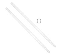 Kisangel 5A Glow Drum Sticks Set 2pcs Fluorescent Percussion Instrument Sticks for Drums Bubble Design for Musicians