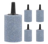Kisangel 5pcs Aquarium Air Stones 20x30mm Bubble Diffusers for Fish Tank Oxygenation, Aquarium Air Bubbler Accessories for Small Fish Tanks and Hydroponic Systems