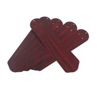 Kisangel 5pcs Ceiling Fan Blades Replacement for Broken Fan Repair, Wooden Vintage Decorative Blades 48x12.5cm, for Indoor and Outdoor Homes to Enhance Air Flow and Stylish Aesthetics