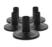 Kisangel 5pcs Cymbal Sleeve Tube for Percussion Drum Plastic Cymbal Holder Sleeve Replacement for Drum Kit Parts