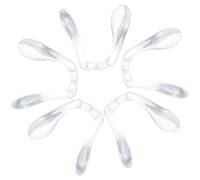 Kisangel 5pcs Eyeglasses Nose Pad Silicone Nose Pad Comfortable Non-slip Design Keep Glasses Stable for Near-sighted Groups