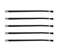 Kisangel 5pcs Fire Extinguisher Hoses Flexible Extinguisher Hose Replacement Nozzle Extended Fire Extinguishing Time