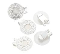 Kisangel 5pcs Golfs Hat Clip Ball Marker Zinc Alloy Delicate Portable Fashion Design for Golf Course Souvenir for Clubs