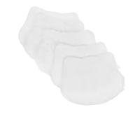 Kisangel 5PCS Mini White Cat Shaped Fluffy Dollhouse Floor Mats Soft Nursery Rugs Small Fuzzy Blankets for Miniature Doll Home Decor and Kitten Accessories