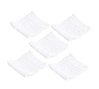 Kisangel 5Pcs Newborn Cotton Diapers Breathable Washable Cloths Soft and Absorbent Bibs Multi Functional Wipes for Delicate Skin Care
