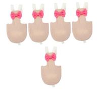 Kisangel 5pcs Parrot Diaper Flight Suit Bird Diaper for Parrots Washable Reusable Safety Straps for Pet Birds