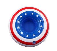 Kisangel 5pcs Pvc Inflatable Drink Cup Holder for Swimming Pool Hawaiian Luaus Party Toy Random Color