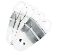 Kisangel 5pcs Silver Metal Wall Clock Movement Hooks for DIY Clock Kit Part Replacement Compatible