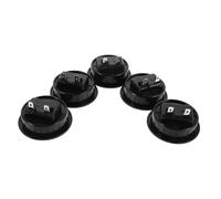 Kisangel 5pcs Speaker Cable Clip Spring Loaded Connector for Speaker Box Subwoofer Car Stereo Quick Wiring Metal Construction