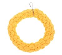 Kisangel 5pcs Unique Parrot Swing Parakeet Plaything Cotton Rope Bird Stand Parrot Cage Decor Bird Supplies