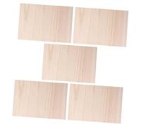 Kisangel 5pcs Wooden Karate Boards for Taekwondo Training Set Portable Design for Performing Breaking Techniques at Home Practice Area