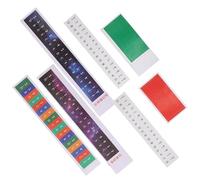 Kisangel 5sets Removable Thumb Piano Stickers Labels for Beginner Learning Practical Training Accessories for Easy Key Recognition and Visual Impact