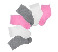 Kisangel 6 Pairs Mini Doll Socks for Blend Doll Costume Accessories in White Gray Pink Vibrant Colors and Versatile Outfit Matching