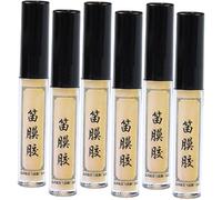 Kisangel 6 Pieces Flute Membrane Glue Liquid Glue for Bamboo Flute Membrane Donkey-hide Gelatin Lightweight and Portable Smooth Edges Suitable for Beginners and Emergency Replacement