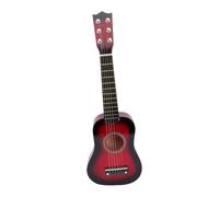 Kisangel 6 String Acoustic Guitar for Beginners String Wooden Musical with Realistic Design Compact and Easy to Clean Vibrant Colors for Musical Instruments and DIY Guitar Kit