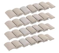 Kisangel 60Pcs Miniature Tile Model for DIY Micro Landscape Decor Realistic Sand Table Accessories High Grade Mud Material for Dollhouse Kits and Childrens Playhouses