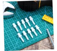 Kisangel 60pcs Plastic Telescopic Shutter Repair Pins Lightweight Portable Replacement Pins for Plantation Louvers Easy to Install Shutter Repair Tool Kit
