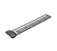 Kisangel 61 Keys Foldable Roll-up Electronic Piano Portable Silicone Keyboard Easy to Store Lightweight Musical Instrument Suitable for Adults and Children