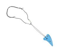 Kisangel 6hole Ocarina Mini for Boys and Girls Portable Dolomite Ocarina Music Instrument Easy to Learn