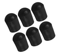 Kisangel 6pcs Cello Endpin Stopper Rubber Tips Slip Mat for Cello Endpin Tip Replacement Instrument Protector Parts